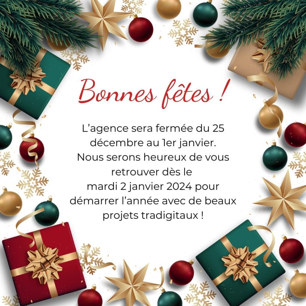 Dynamic Creative - Congés Noël 2023